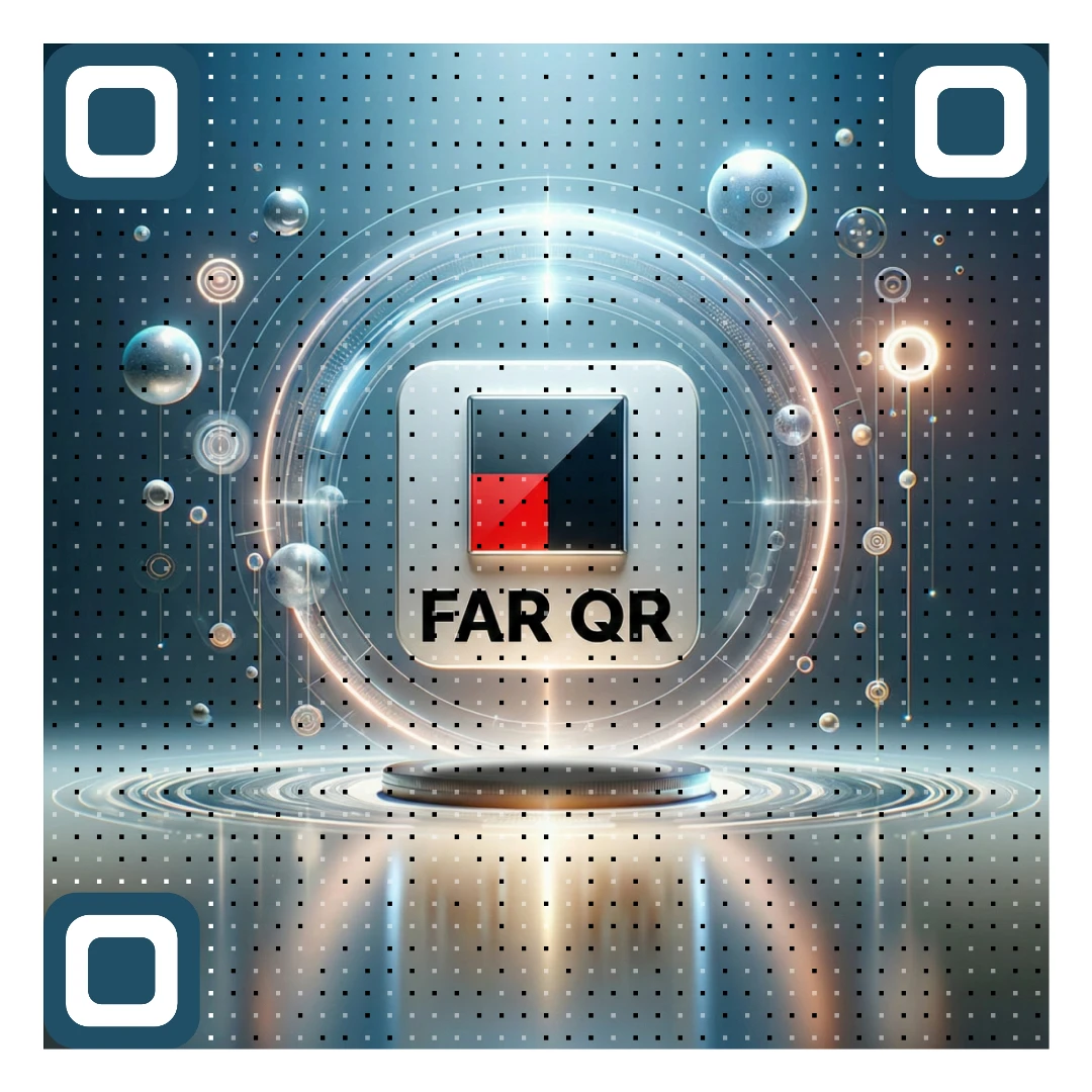 Modern Square QR Template